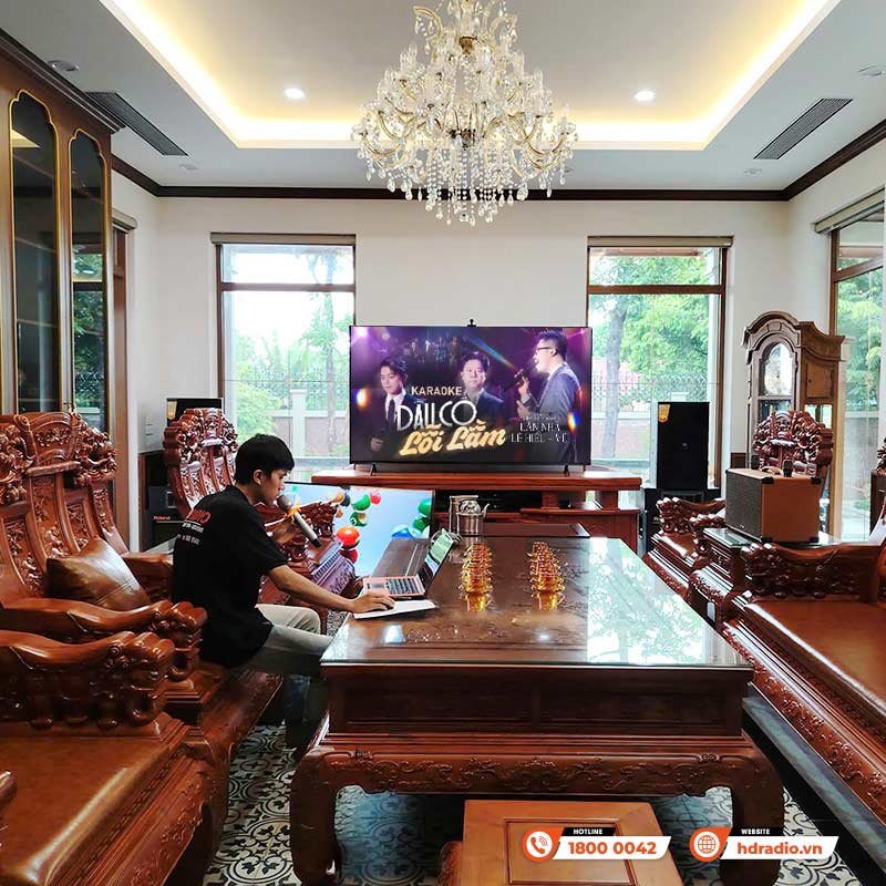 Lắp đặt dàn karaoke cao cấp cho anh Dương ở Chương Mỹ, Hà Nội Lắp đặt dàn karaoke cao cấp cho anh Dương ở Chương Mỹ, Hà Nội