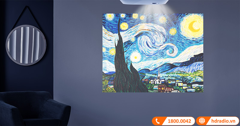 may chieu benq trinh chieu nghe thuat