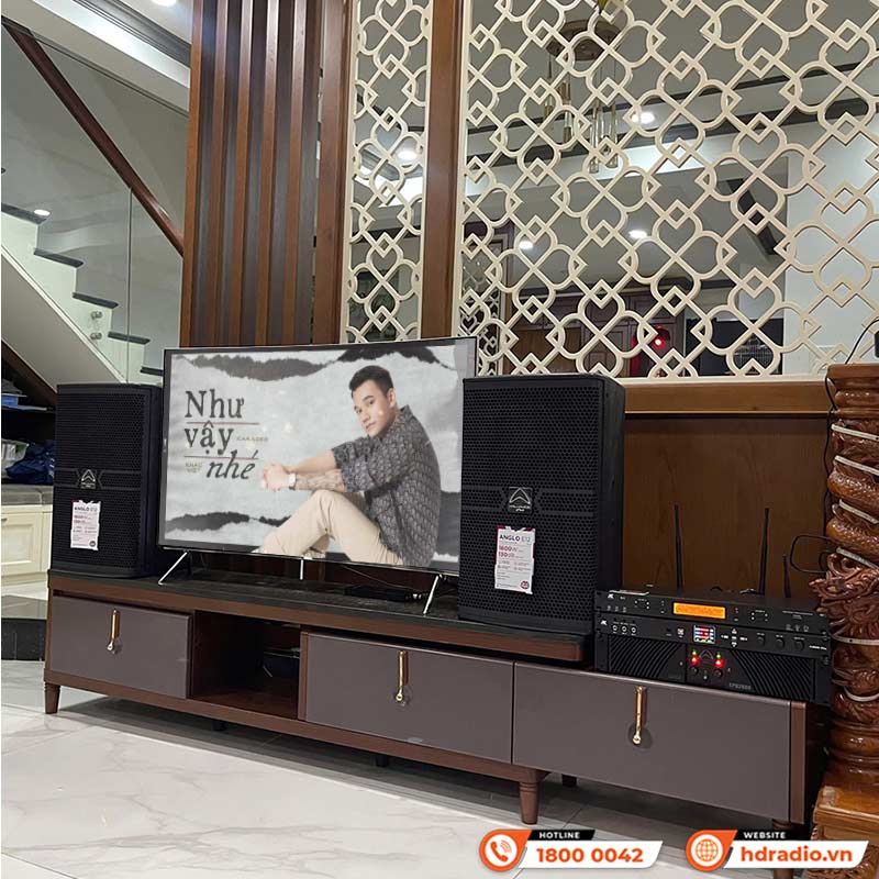 Lắp đặt dàn karaoke cao cấp trị giá hơn 102 triệu đồng cho chị Phương ở Bình Chánh, Hồ Chí Minh