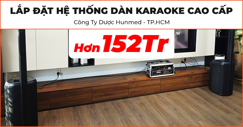 Lắp Đặt Hệ Thống Dàn Karaoke Cao Cấp Trị Giá Hơn 152 Triệu Đồng Cho Công Ty Dược Hunmed Ở Hồ Chí Minh (Bose L1 PRO16, JKaudio X9900 Pro, Shure BLX288A B58, Kiwi S803A, Rack 4U) Lắp Đặt Hệ Thống Dàn Karaoke Cao Cấp Trị Giá Hơn 152 Triệu Đồng Cho Công Ty Dược Hunmed Ở Hồ Chí Minh (Bose L1 PRO16, JKaudio X9900 Pro, Shure BLX288A B58, Kiwi S803A, Rack 4U)