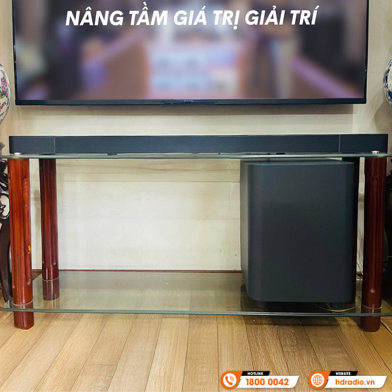 Bàn giao và lắp đặt Loa JBL Bar 1000 trị giá hơn 22 triệu đồng cho chị Vân ở Long Biên, Hà Nội