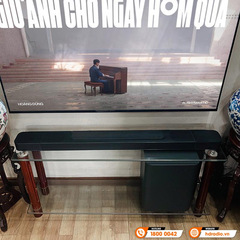 Bàn giao và lắp đặt Loa JBL Bar 1000 trị giá hơn 22 triệu đồng cho chị Vân ở Long Biên, Hà Nội