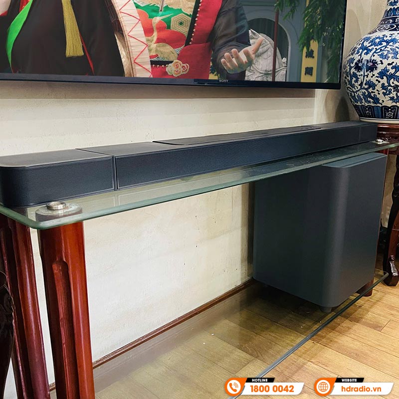 Bàn giao và lắp đặt Loa JBL Bar 1000 trị giá hơn 22 triệu đồng cho chị Vân ở Long Biên, Hà Nội