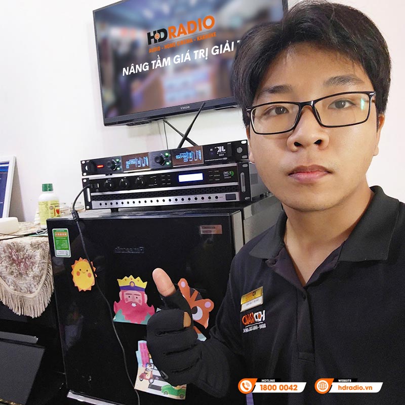 Lắp đặt Dàn Karaoke JBL GD07 cho chị Vy ở quận 9, Hồ Chí Minh 