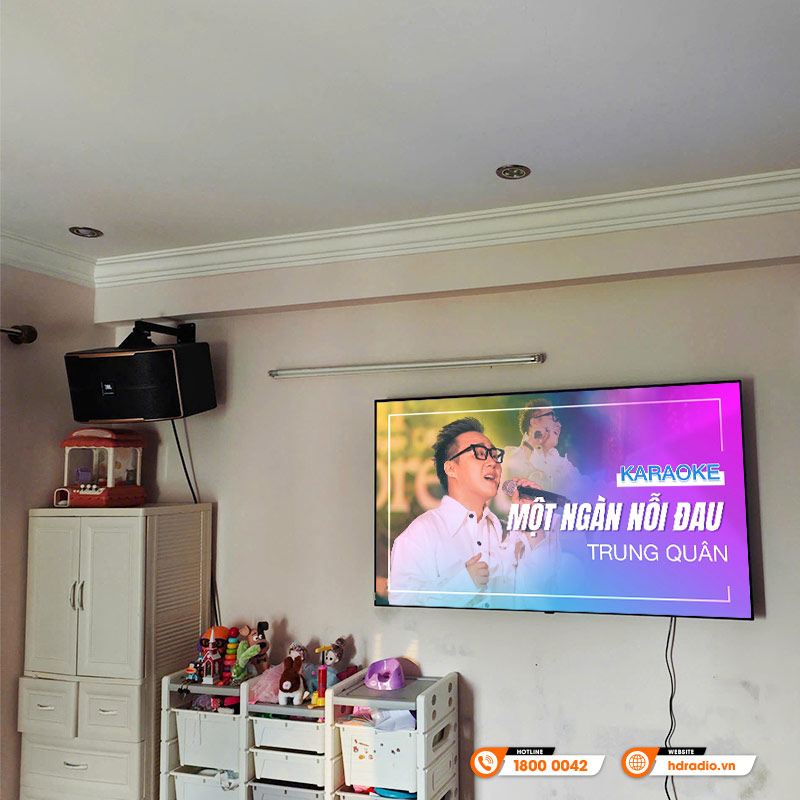 Lắp đặt Dàn Karaoke JBL GD07 cực hay trị giá hơn 23 triệu đồng cho chị Vy ở quận 9, Hồ Chí Minh 