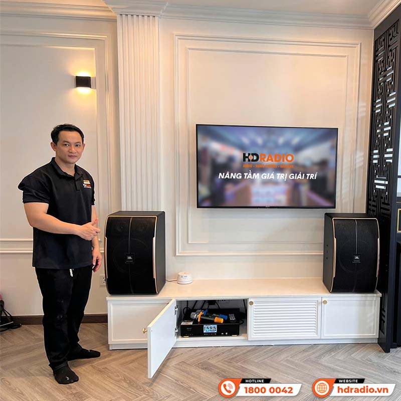 Lắp đặt dàn karaoke cực hay trị giá hơn 24 triệu đồng cho chị Ngân ở quận Bình Tân, Hồ Chí Minh