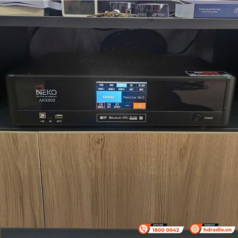 ảnh thực tế Lắp đặt dàn karaoke gia đình Wharfedale KH88 trị giá gần 26 triệu đồng cho anh Nhật tại quận Tân Phú. TP. Hồ Chí Minh - ảnh 5