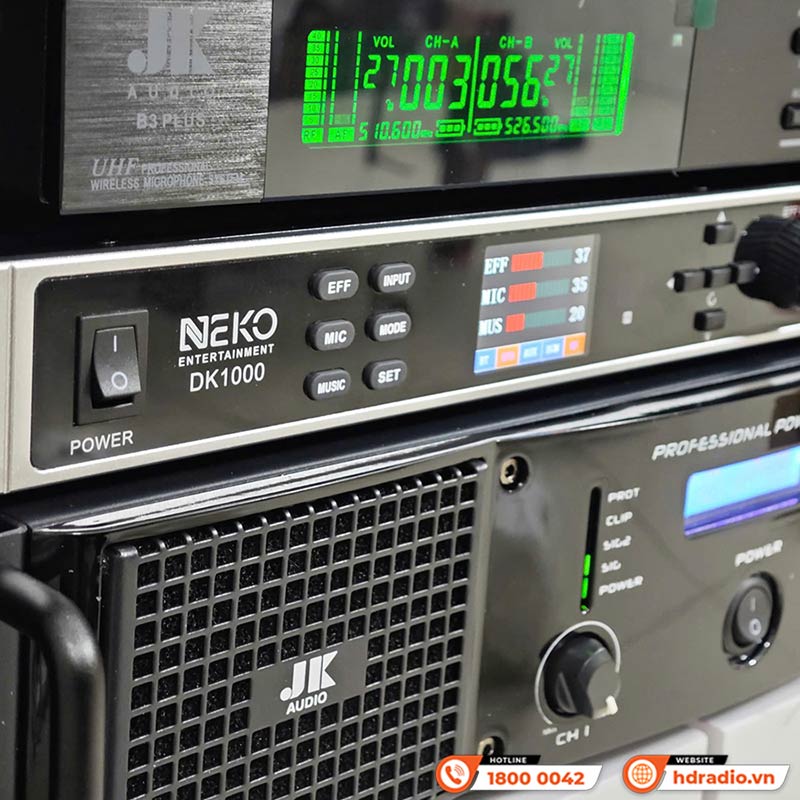 Lắp đặt dàn karaoke gia đình KHD49 trị giá gần 32 triệu cho chị Khanh ở Tân Phú, Hồ Chí Minh