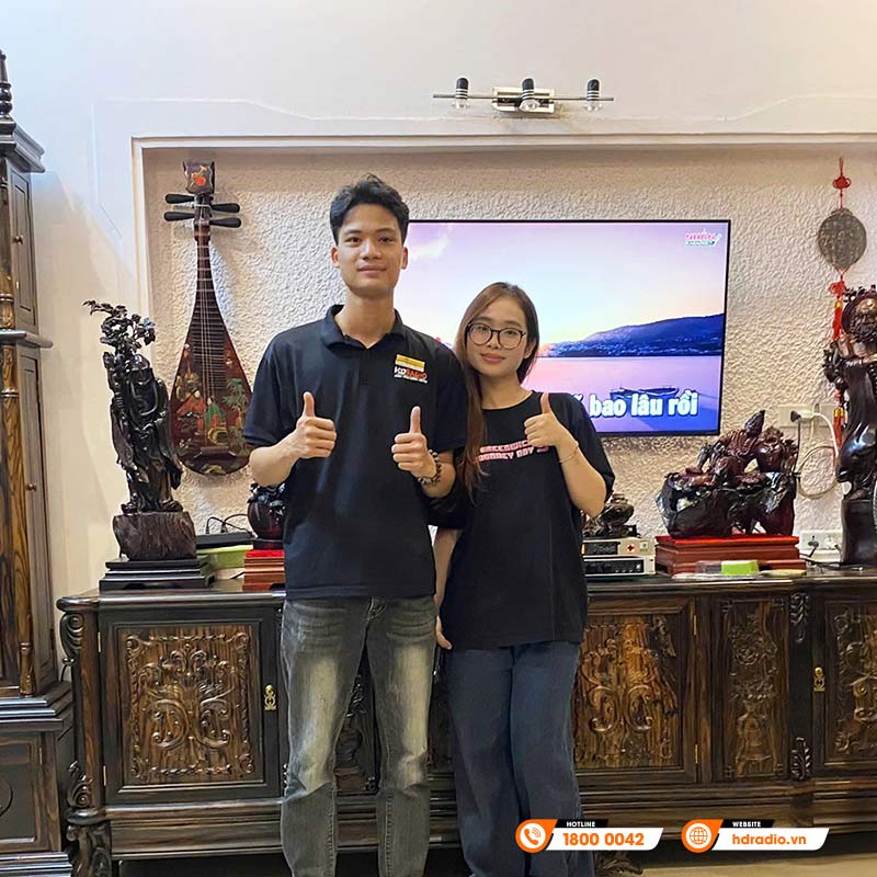 Lắp Đặt Dàn Karaoke Chất Lượng Trị Giá Hơn 33 Triệu Đồng Cho Chị Hà Ở Nam Từ Liêm, Hà Nội