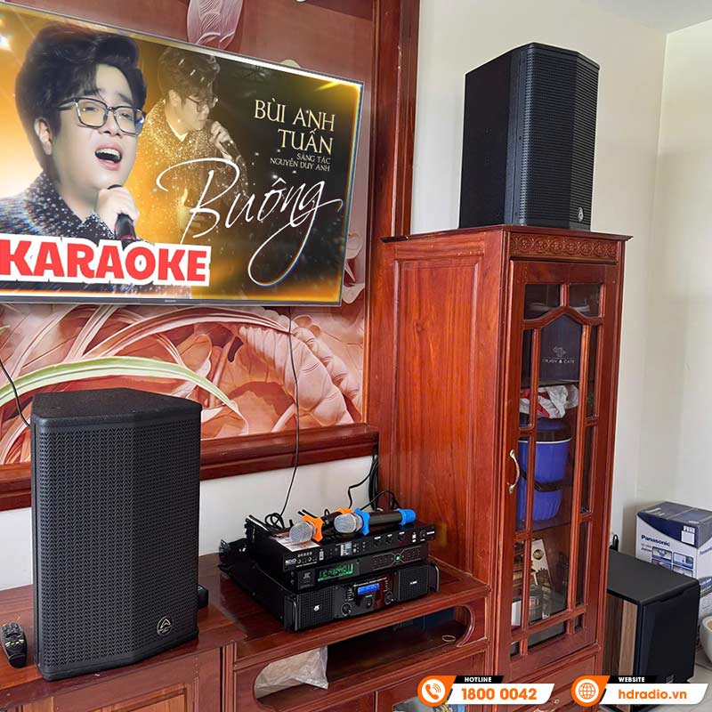 Lắp Đặt Dàn Karaoke Wharfedale KH58 Cực Hay Trị Giá Hơn 36 Triệu Đồng Cho Anh Đại Ở Thủ Đức, Hồ Chí Minh