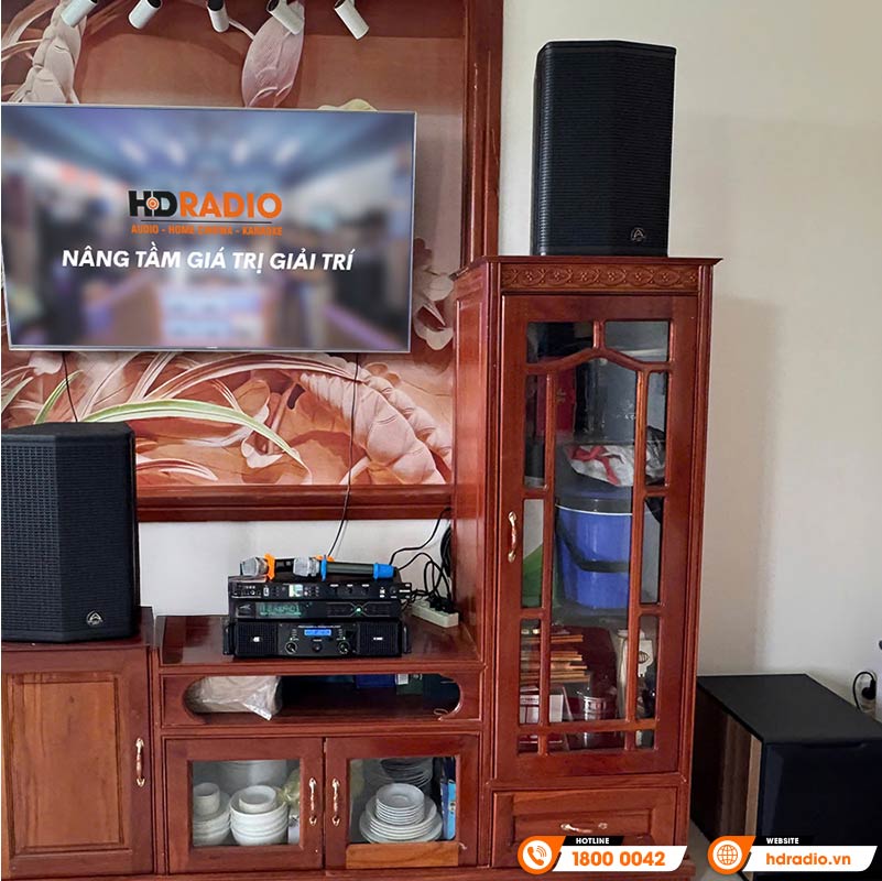 Lắp Đặt Dàn Karaoke Wharfedale KH58 Cực Hay Trị Giá Hơn 36 Triệu Đồng Cho Anh Đại Ở Thủ Đức, Hồ Chí Minh