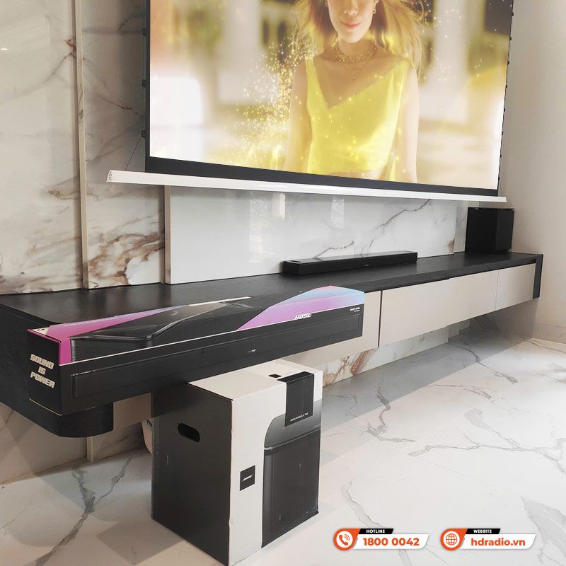 Lắp đặt hệ thống loa soundbar chất lượng trị giá gần 40 triệu đồng cho anh Thưởng ở Bắc Giang Lắp đặt hệ thống loa soundbar chất lượng trị giá gần 40 triệu đồng cho anh Thưởng ở Bắc Giang