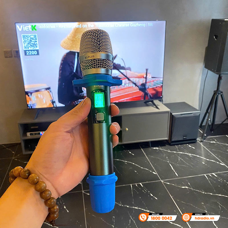 Lắp đặt dàn karaoke gia đình GD85 trị giá gần 42 triệu đồng cho chị Vy ở Tam Đảo, Vĩnh Phúc 
