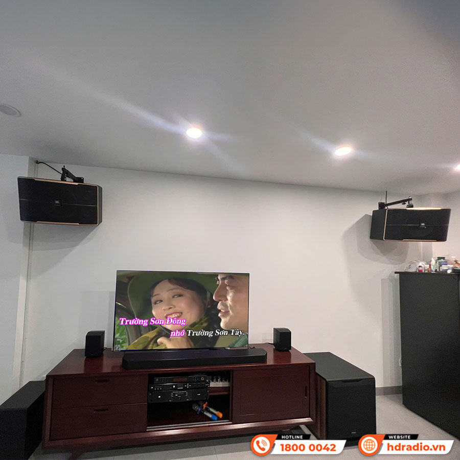 Lắp đặt dàn karaoke  JBL KH44 cực hay trị giá hơn 47 triệu đồng cho anh Đức ở Thủ Đức, Hồ Chí Minh