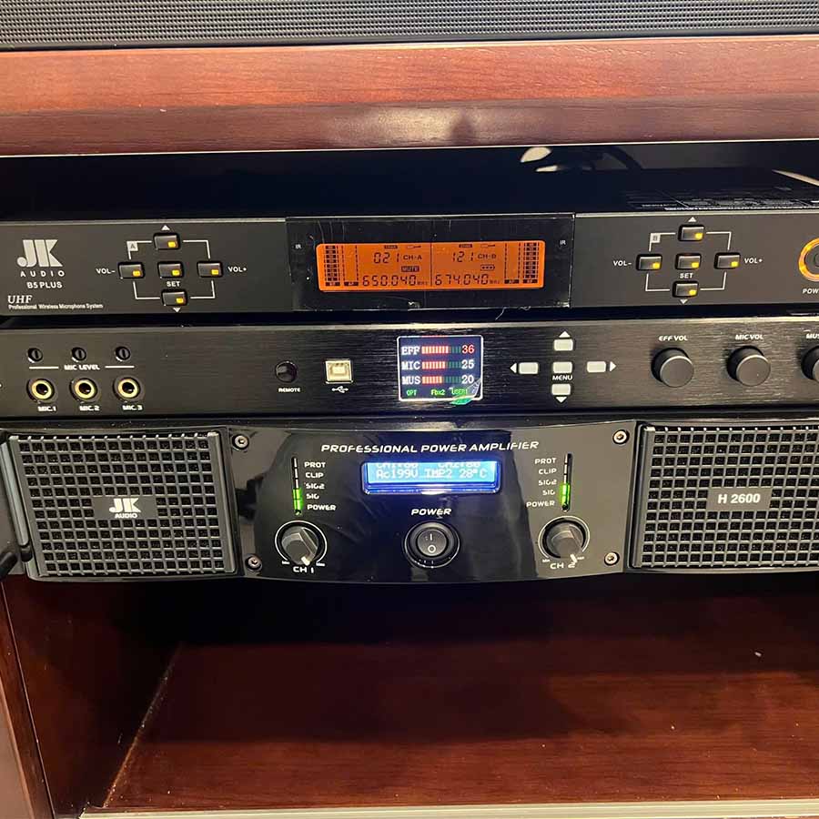 Lắp đặt dàn karaoke  JBL KH44 cực hay trị giá hơn 47 triệu đồng cho anh Đức ở Thủ Đức, Hồ Chí Minh