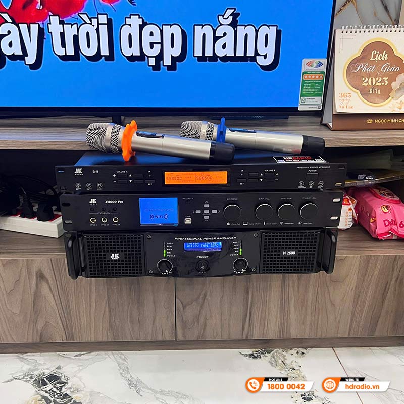 Lắp đặt dàn karaoke đẳng cấp cho chị Hồng ở Long An