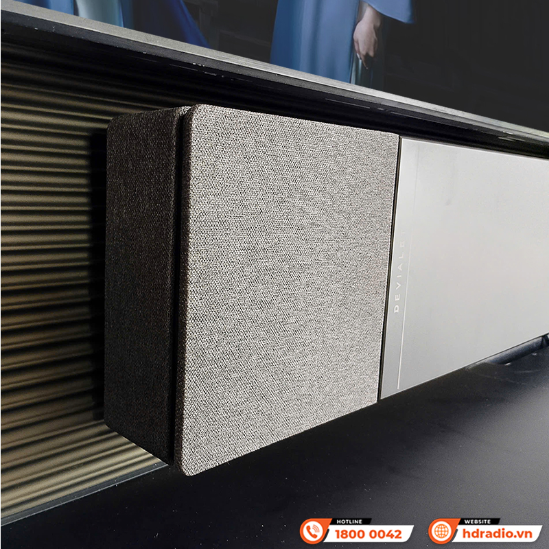 Lắp đặt Loa Soundbar Devialet Dione đẳng cấp trị giá hơn 61 triệu đồng cho chị Trang ở Tây Hồ, Hà Nội