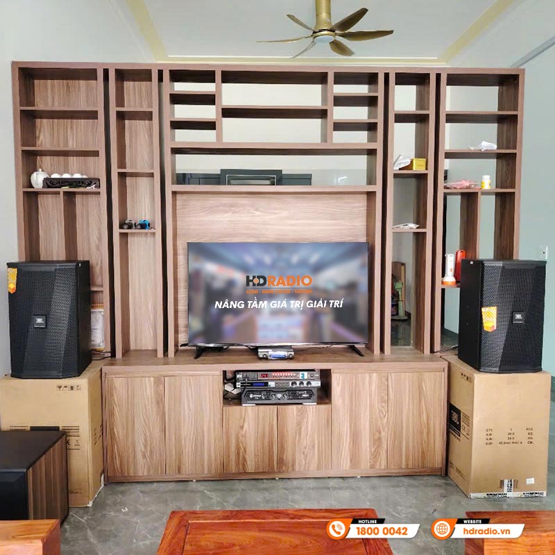 Lắp Đặt Dàn Karaoke JBL KH86 Kết Hợp Sub Paramax D30 Trị Giá Gần 64 Triệu Đồng Cho Anh Tuấn Ở An Dương, Hải Phòng