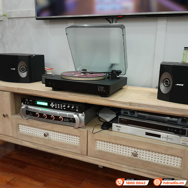 Đầu đĩa than JBL Spinner BT, Bluetooth 5.2 aptX HD (24-bit), RCA Phono, Hộp mực MM (33 1/3, 45 RPM)-3