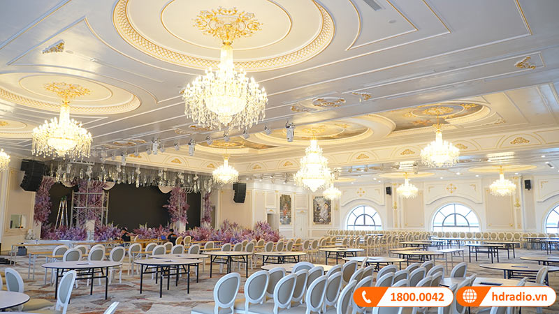 Dàn âm thanh đám cưới đỉnh cao của anh Công ở TP.Hưng Yên