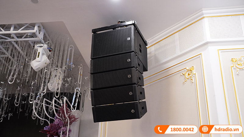 Dàn âm thanh đám cưới đỉnh cao của anh Công ở TP.Hưng Yên