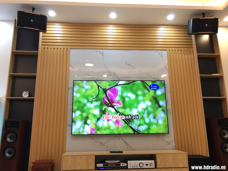 Lắp dàn âm thanh nghe nhạc cao cấp cho anh Dương ở Hà Đông, Hà Nội