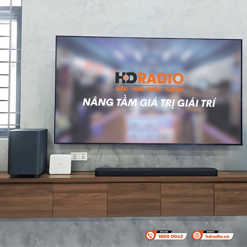 Loa soundbar JBL Bar 1000 của anh Cường ở Bình Dương
