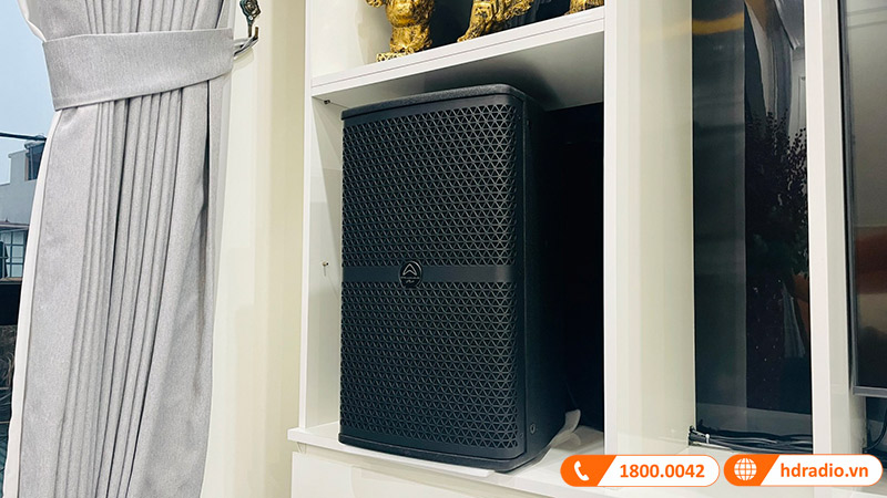 Dàn karaoke Wharfedale HK30 kết hợp sub của anh Danh ở Long Biên, Hà Nội