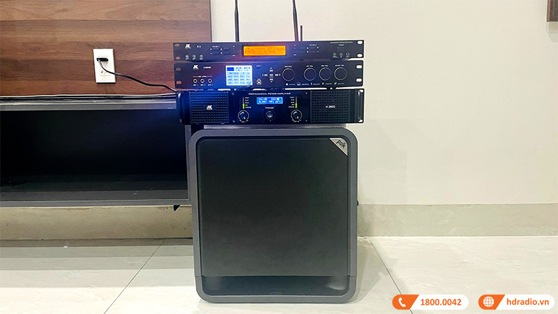 Cong trinh karaoke gia dinh anh Dung o Hai Duong