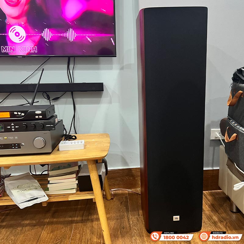Dàn nghe nhạc và hát Karaoke JBL NK18 ( JBL Studio 690 + Cambridge CXA61 + Micro + Vang Số)-8