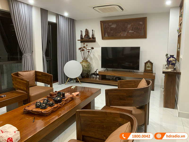 Lắp đặt hệ thống loa B&O Beoplay A9 MK4 gần 80 triệu đồng cho anh Dương ở Cầu Giấy, Hà Nội Lắp đặt hệ thống loa B&O Beoplay A9 MK4 gần 80 triệu đồng cho anh Dương ở Cầu Giấy, Hà Nội