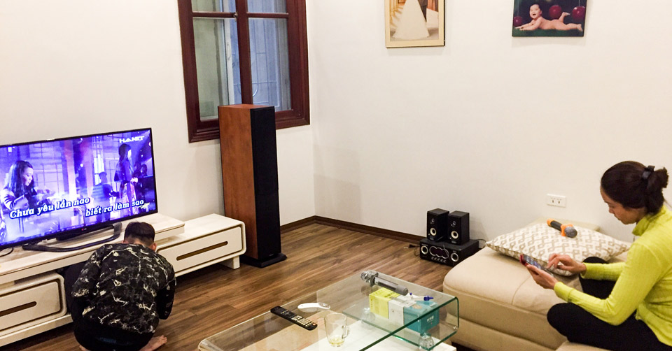 HDRADIO lắp dàn karaoke cho anh Duy ở Lê Trọng Tấn Hà Nội