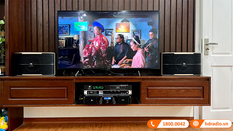 Dan karaoke gia dinh anh Giang