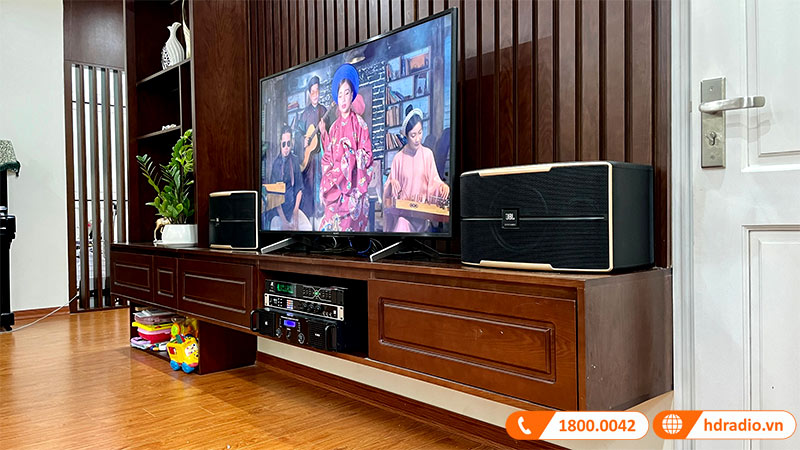 Dan karaoke gia dinh anh Giang