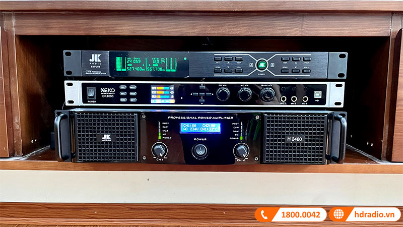 Dan karaoke gia dinh anh Giang