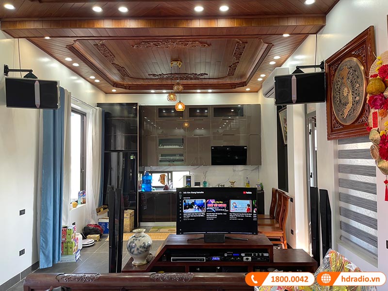 Dàn karaoke của anh Giao ở Yên Mô, Ninh Bình