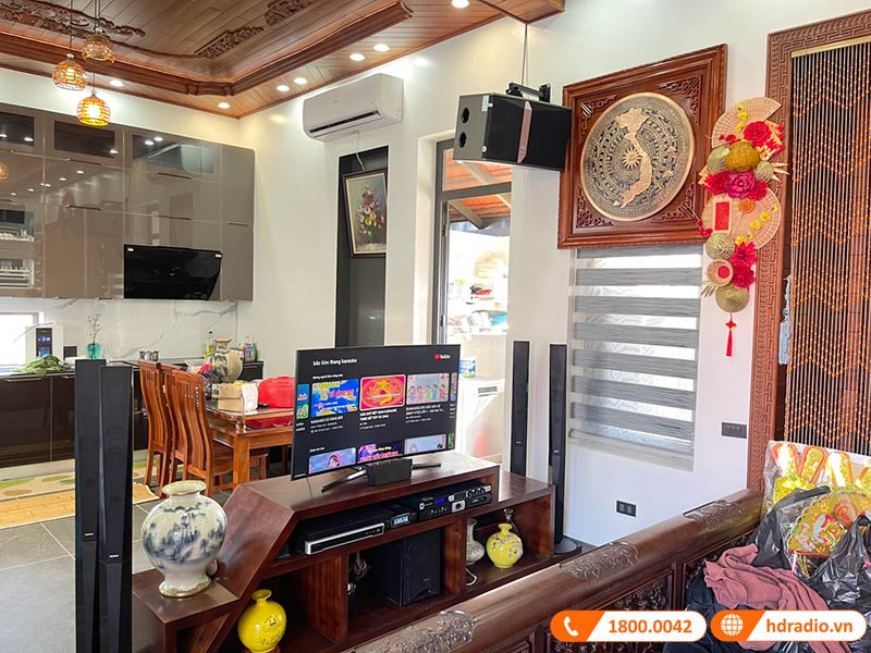 Dàn karaoke của anh Giao ở Yên Mô, Ninh Bình