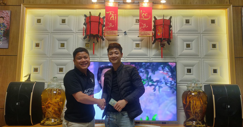 Lắp đặt dàn loa karaoke cho anh Hải khu đô thị Việt Hưng, Long Biên