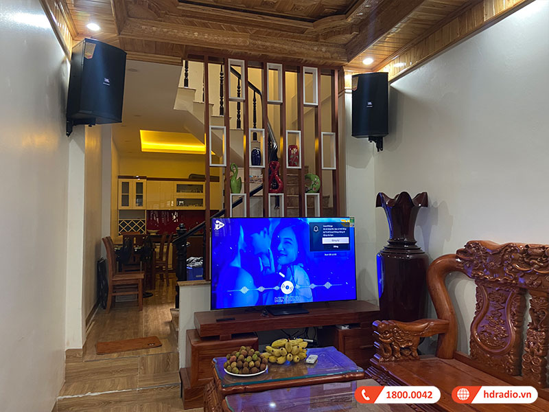 Ảnh thực tế dàn karaoke gia đình GD66 Ảnh thực tế dàn karaoke gia đình GD66