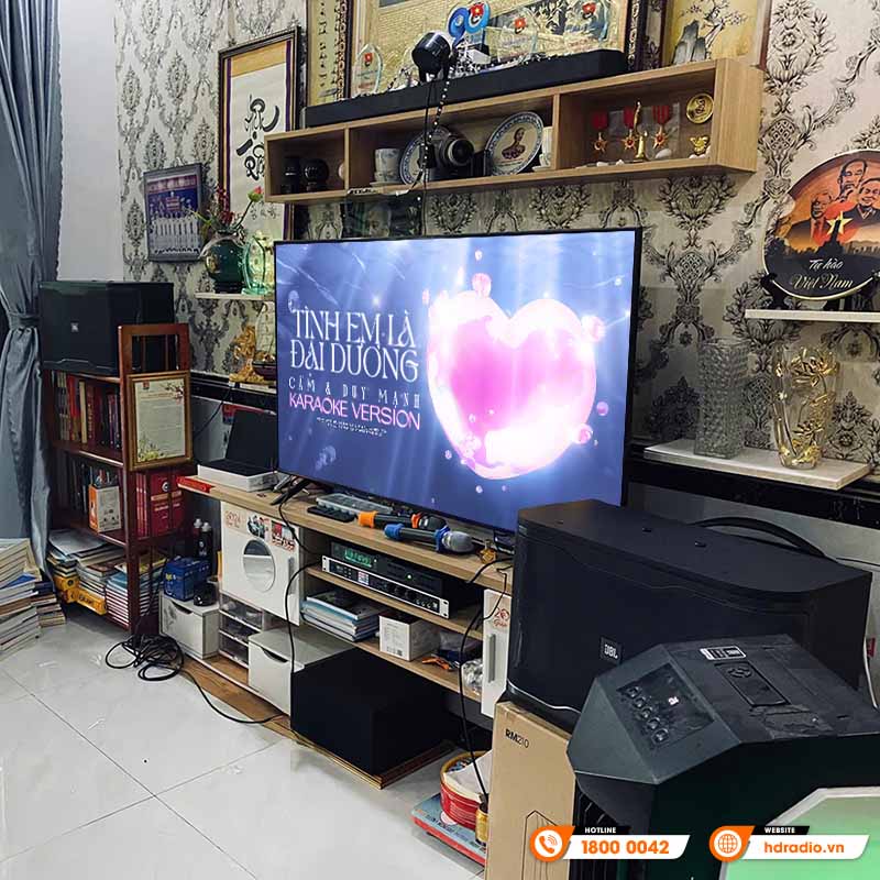 Dàn karaoke JBL của anh Hậu ở Cần Giuộc, Long An Dàn karaoke JBL của anh Hậu ở Cần Giuộc, Long An