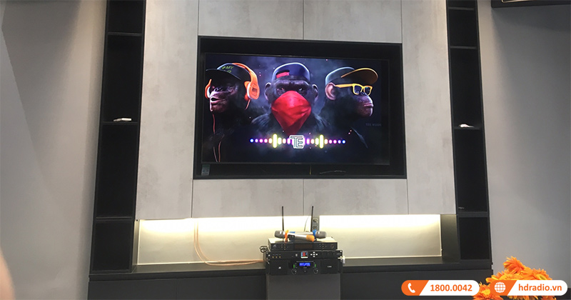 Lắp dàn karaoke HK31 trị giá hơn 40 triệu cho gia đình anh Hiền ở Hóc Môn, TP Hồ Chí Minh (JBL Pasion 12, JK Audio X6000 Plus, H2600, B5 Plus)