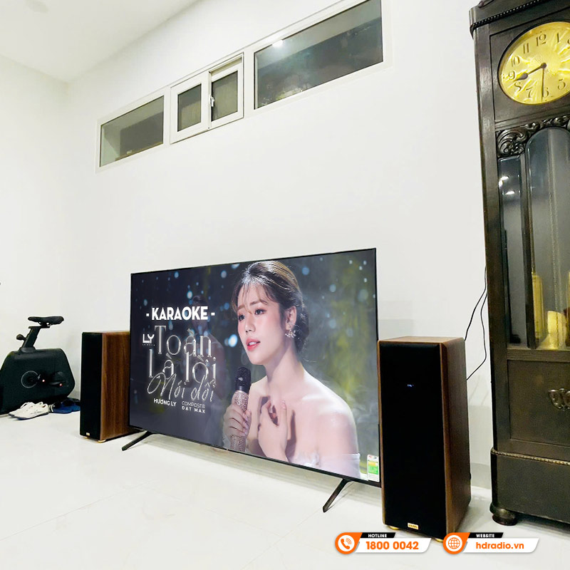 Dàn loa Kadma BS56 của anh Hiếu ở Hoàng Mai, Hà Nội