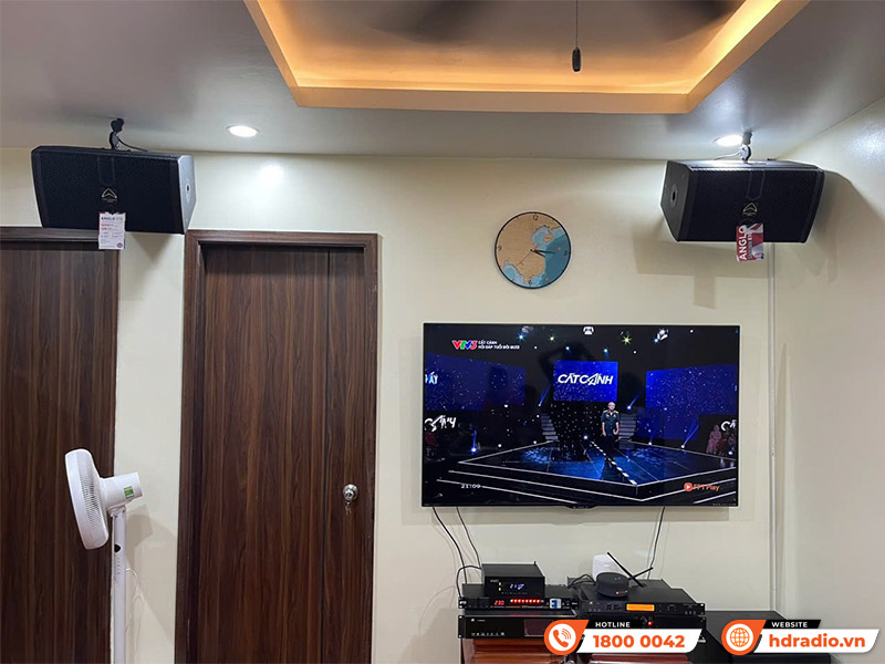 Dàn karaoke của anh Hòa ở Quận Hà Đông, Hà Nội
