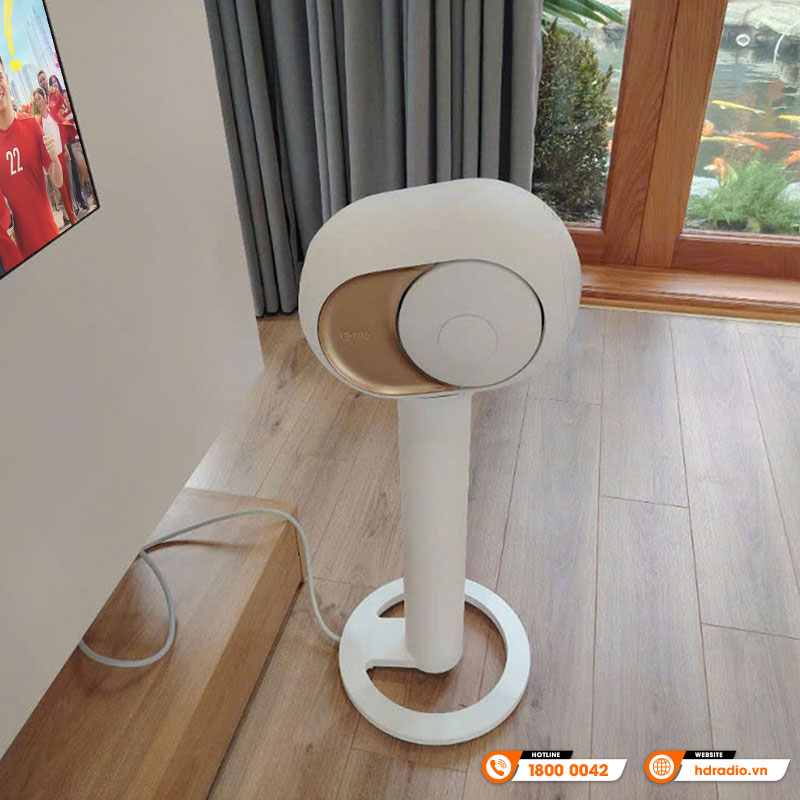 Lắp cặp Loa Devialet Phantom I 108DB Opera De Paris cho anh Hoàn ở TP.Ninh Bình