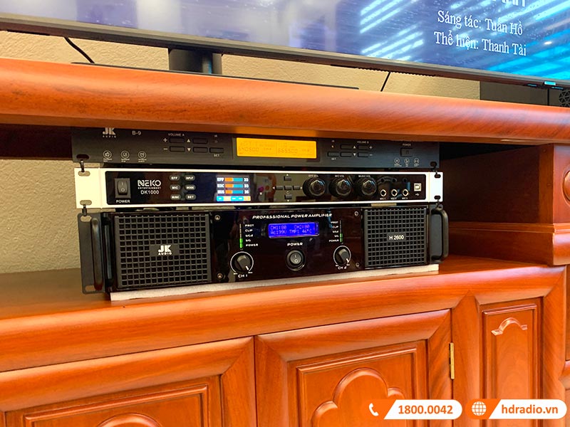 Lap dan karaoke cao cap tri gia hon 61 trieu dong cho anh hoang o bac tu liem, ha noi