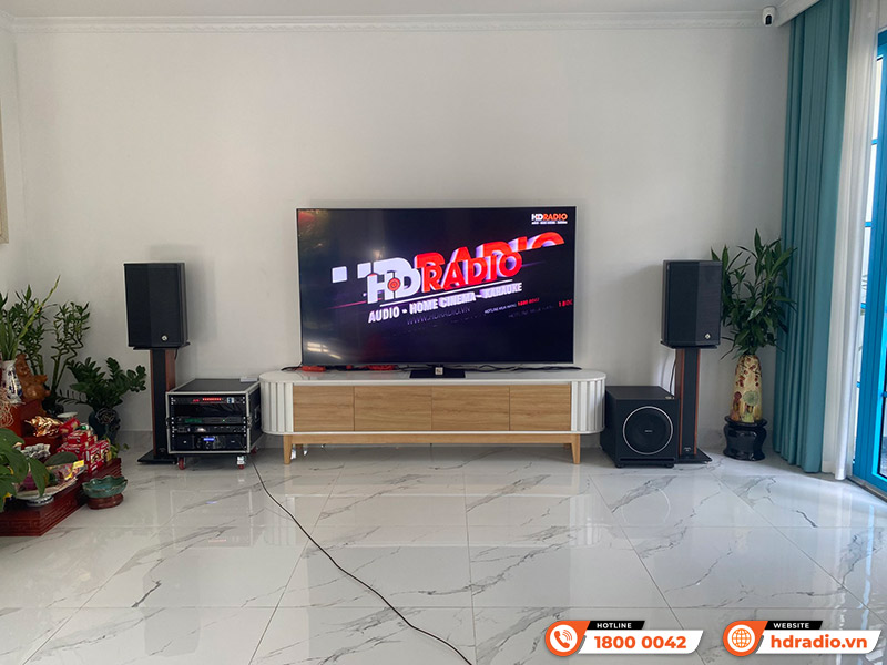 Lắp đặt Dàn karaoke cực hay trị giá gần 48 triệu đồng cho anh Hoàng ở Bãi Cháy, Quảng Ninh