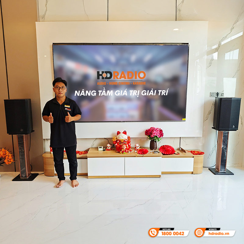 Dàn karaoke Wharfedale KH89 của anh Hoàng ở Quận Bình Thạnh, TP.Hồ Chí Minh