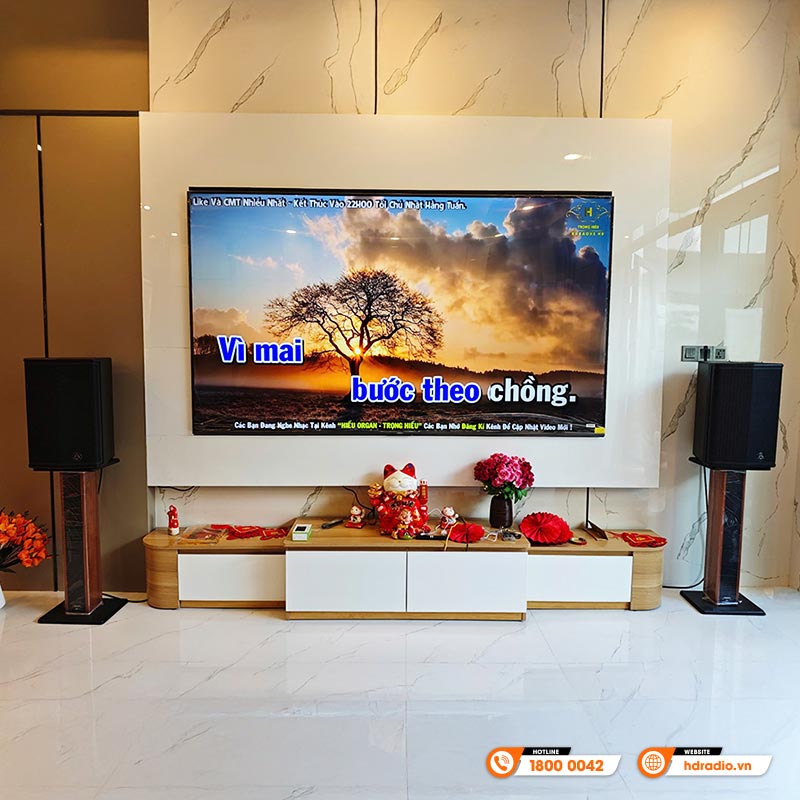 Dàn karaoke Wharfedale KH89 của anh Hoàng ở Quận Bình Thạnh, TP.Hồ Chí Minh