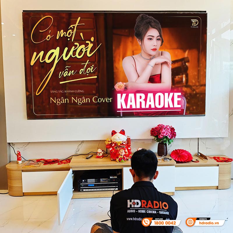 Dàn karaoke Wharfedale KH89 của anh Hoàng ở Quận Bình Thạnh, TP.Hồ Chí Minh