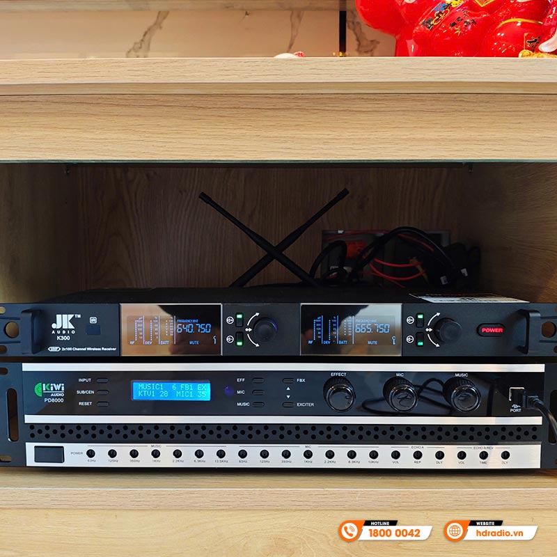 Dàn karaoke Wharfedale KH89 của anh Hoàng ở Quận Bình Thạnh, TP.Hồ Chí Minh